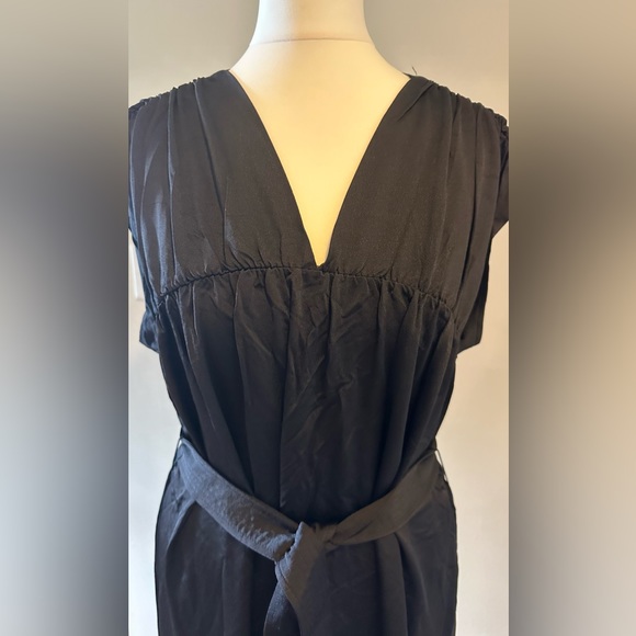 Jigsaw Ruched V Neck Jersey Dress size small - Picture 8 of 14